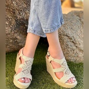 Women’s Dreamcatcher Macrame Espadrille Platform Wedge Sandals